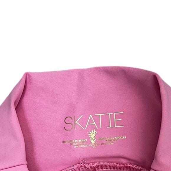 ✨ Skatie Cece Pink High Waisted Yoga Pants Leggings - Picture 2 of 6